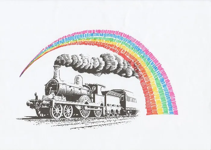 Arcobaleno In Stazione